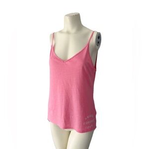 Victoria’s Secret Camisole Top Women’s S Pink V.Secret Angel Love V-Neck